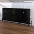 CI-RC660-30-MET-ANTH-LS01 - Richmond 4 Column Victorian Cast Iron Radiator H660mm x W2444mm CI-RC660-30-MET-ANTH-LS01 - Richmond 4 Column Victorian Cast Iron Radiator H660mm x W2444mm